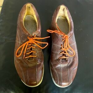 Foot Joy Versaluxe Men's Leather Brown Golf Shoes